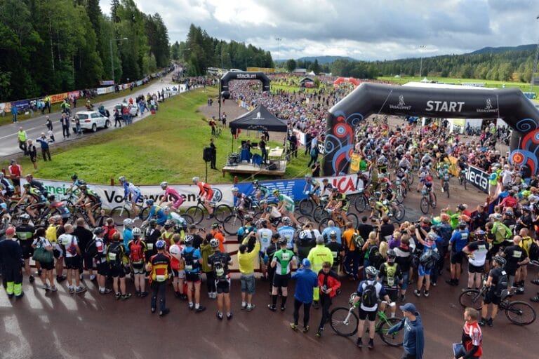 SVT sänder från CykelVasan
