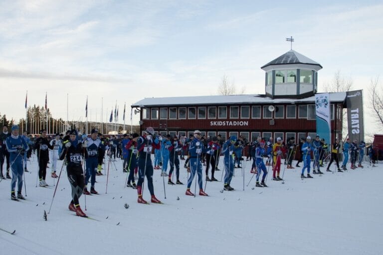 Jämtkraft Ski Marathon på varvbana