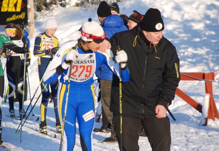Fin skiddag på Järnaspelen