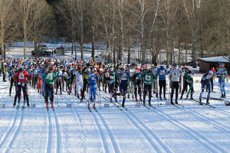 Stockholm Ski Marathon med 300 deltagare