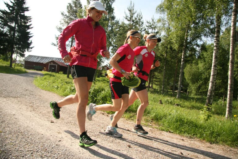–Den svenska sommaren är fantastisk! Kikkan Randall tränar i Orsa med Anna Haag
