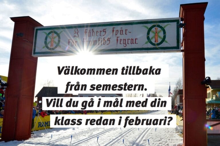 Idrottslärare kan gå i mål med klassen i februari