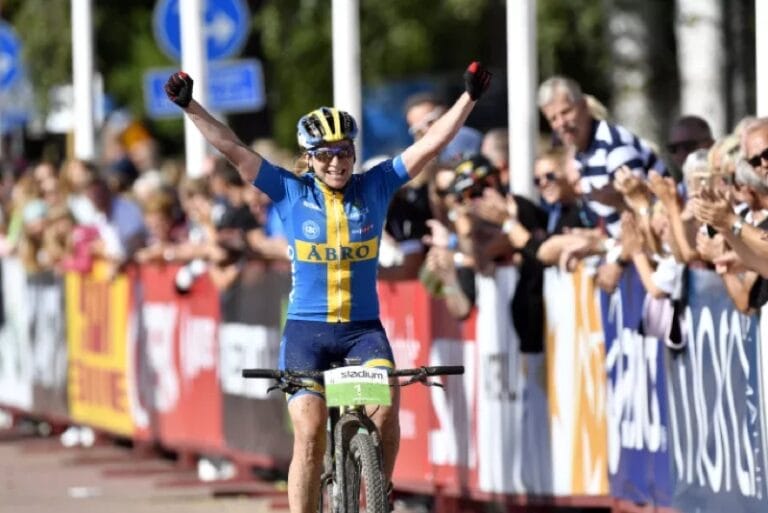 Jennie Stenerhag och Lucas Eriksson vann Cykelvasan