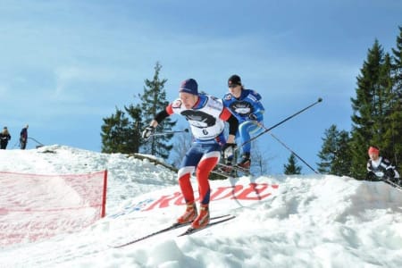 Skicross i Kilsbergen veckan efter påsk