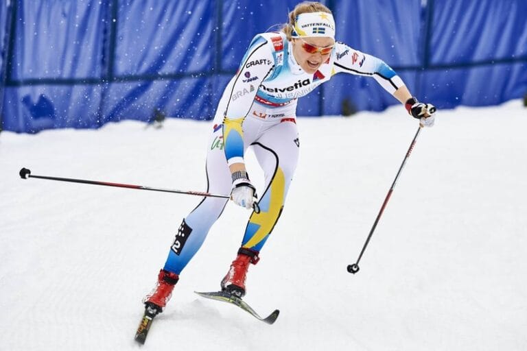 Stina Nilsson överlägsen i spurten