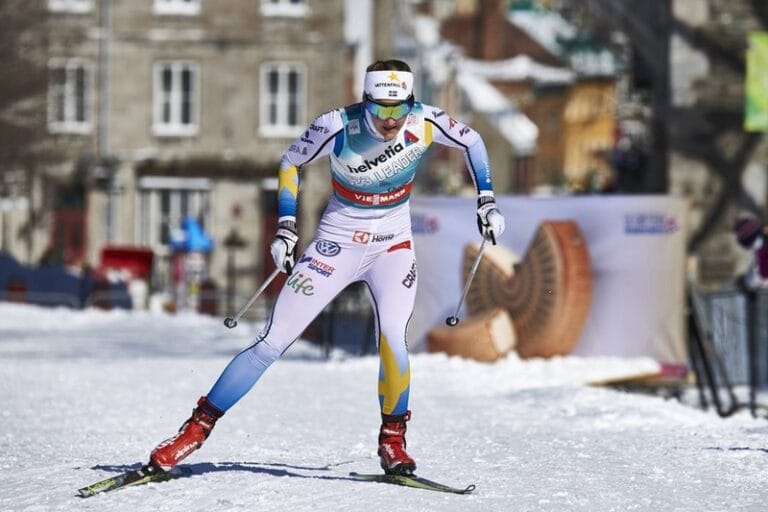 Stina Nilsson spurtade ner norskorna