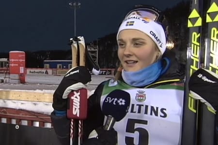Stina tvåa i stark säsongsöppningen