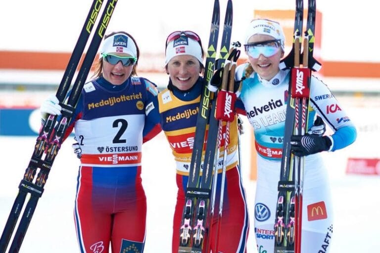 Stina fin trea i VM-genrepet