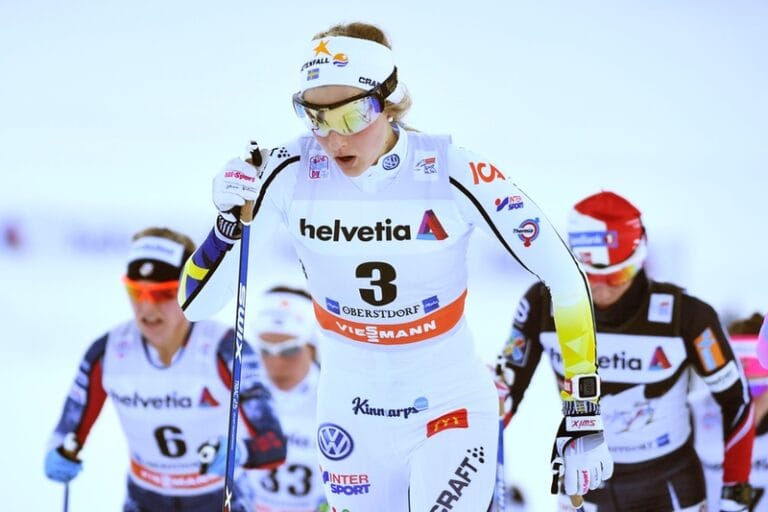 Stina Nilsson spurtade till seger före Diggins