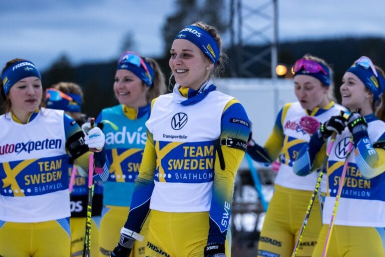 Stina Nilsson rakt in i hetluften på Idre Fjäll