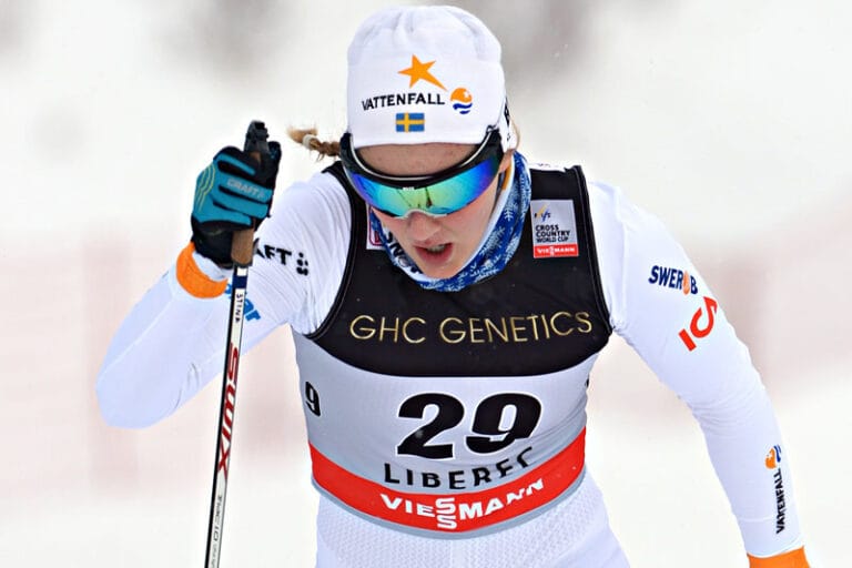 Stina tappade världsrekordet på Bislett