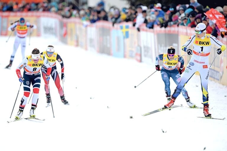 Stark Stina Nilsson vann i Davos