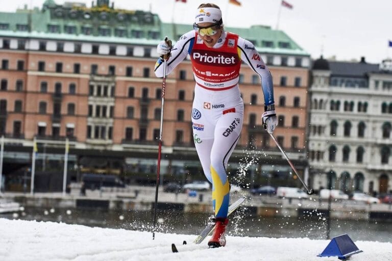Stina på pallen i Stockholm