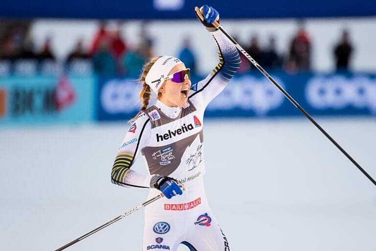 Vilken kross av Stina Nilsson!