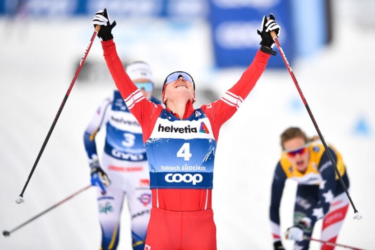 Ebba Andersson tvåa efter stark spurt