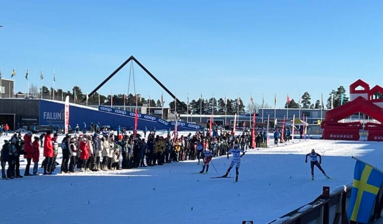 Så mycket pengar samlades in till Ukrainas skidförbund vid Grates supersprint