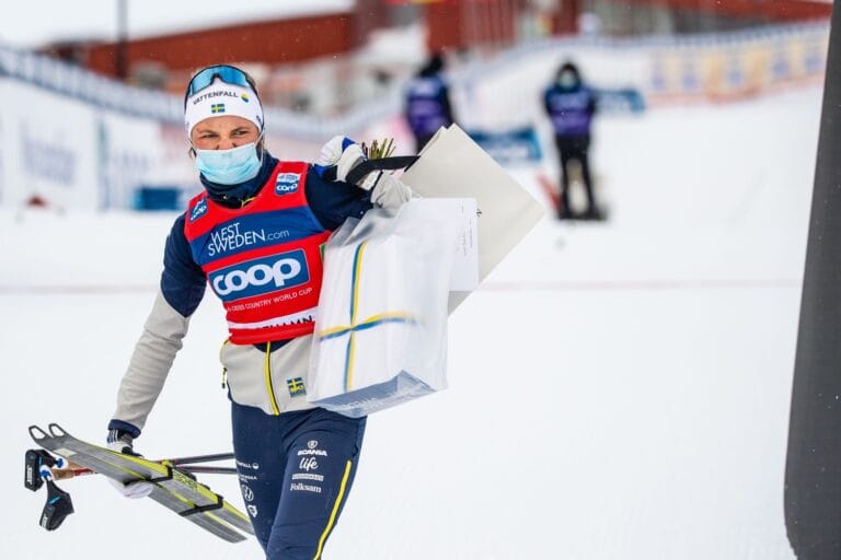 Axelskada stoppar Linn Svahn från SM-lopp