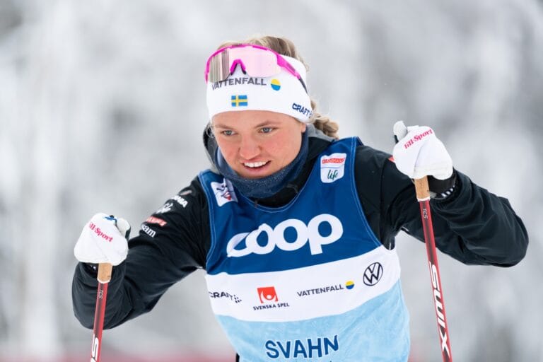 Axelskadan hindrar inte Linn Svahns VM-uppladdningen