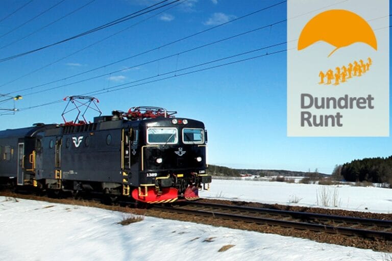 Dundret Runt-tåg direkt till spåret!