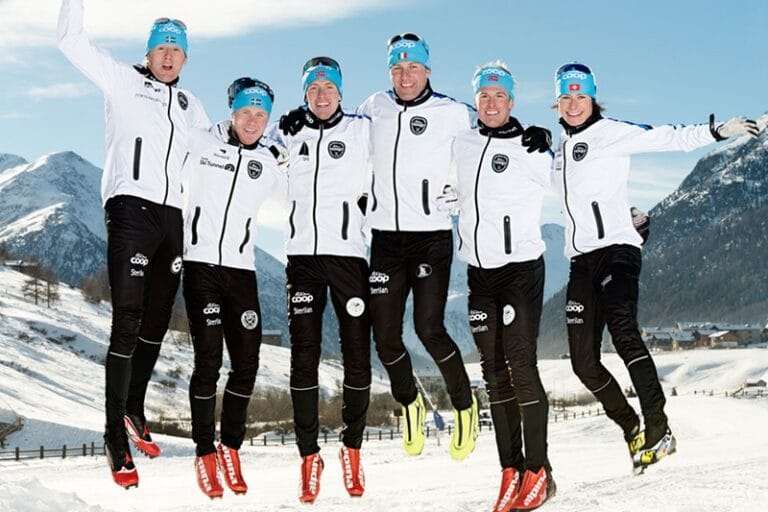 En komplett Team Coop till Marcialonga