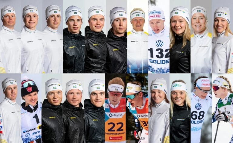 22 åkare får plats i Team Svenska Spel