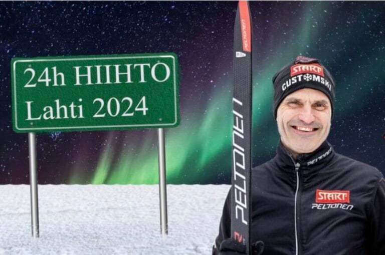 Dubbla världsrekord i 24 timmar på längdskidor
