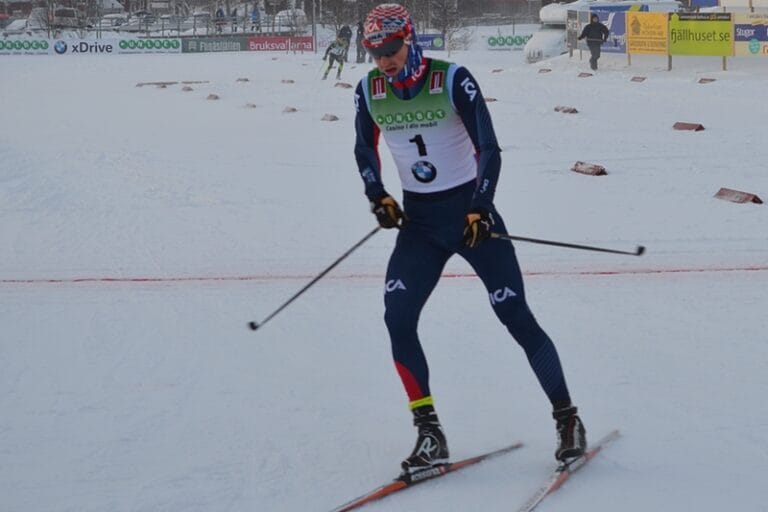 Teodor segrade trots lite sprintträning