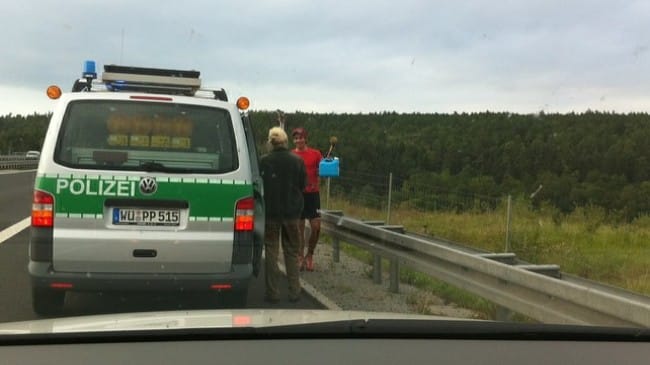 Lillebror Northug haffad av tysk polis