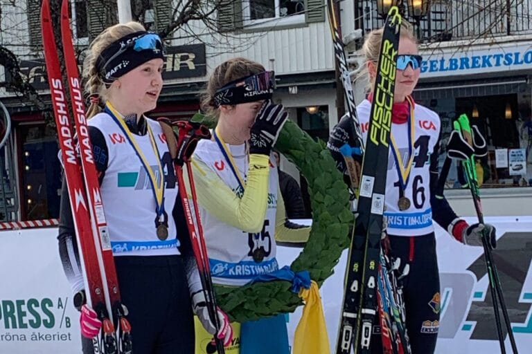 Linn Tapani vann Kristinaloppet efter tät spurtstrid