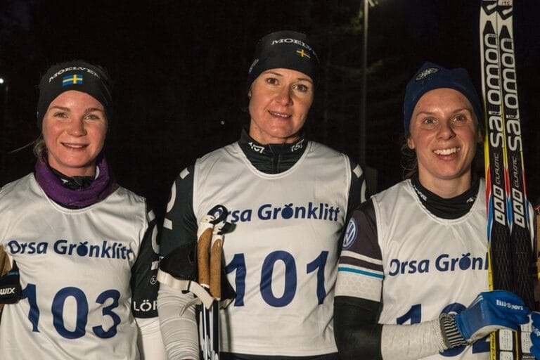Britta och Anton spurtade till seger i Grönklitt