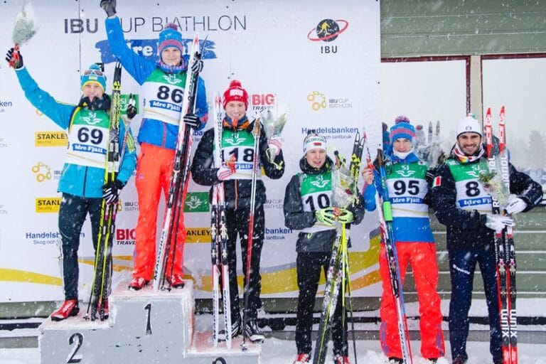 Yrväder under IBU Cup i Idre