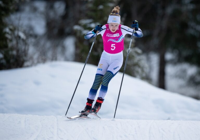Tove Ericsson vann ungdomslandskampen i Falun