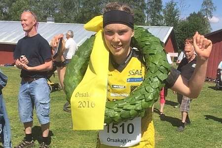 Tove sprang ifrån skidtjejerna