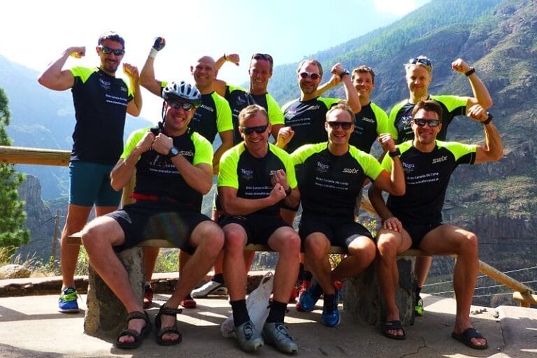 ”Träna för Vasan” väckte stort intresse på Gran Canaria