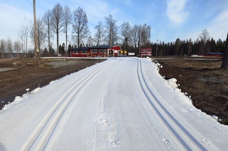 Nyinvigning av Tranemos konstsnöanläggning