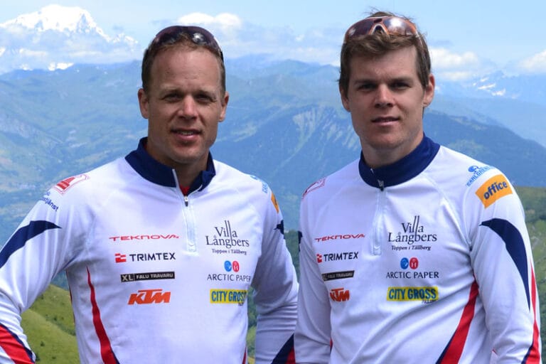 Tynells tränar med konkurrenterna på Mallorca