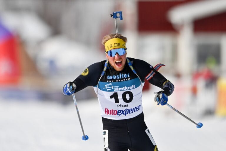 Viktor Brandt tog SM guld i sprint