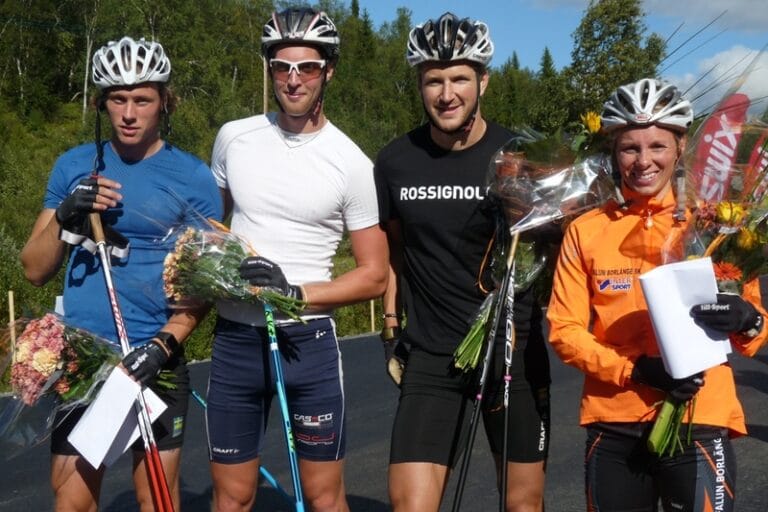 Lyckad invigning av Vålådalens rullskidbana