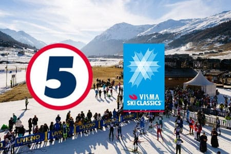 Långloppscupen Visma Ski Classics i Kanal 5