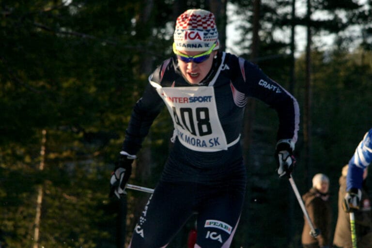 Emma Wikén sekundslog Charlotte Kalla