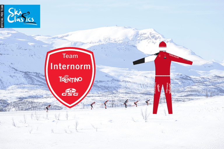 Det italienska Pro Teamet Team Internorm Trentino GSG och dess dräkt.