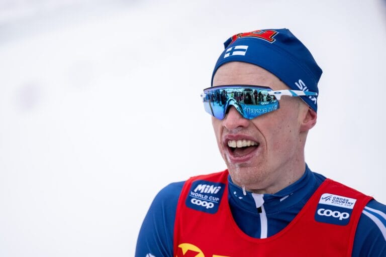 IIvo Niskanen under fjolårssäsongens tävlingar i Trondheim