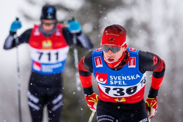 Johan Ekberg under Bruksvallsloppet