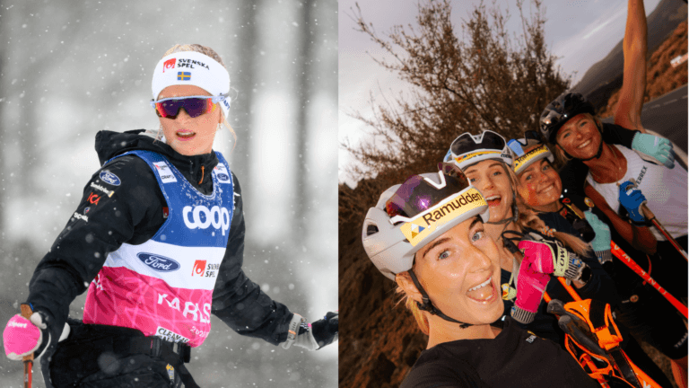 Frida Karlsson har tränat med Team Ramudden på Teneriffa