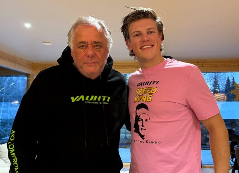 Johannes Høsflot Klæbo på plats i Ruka