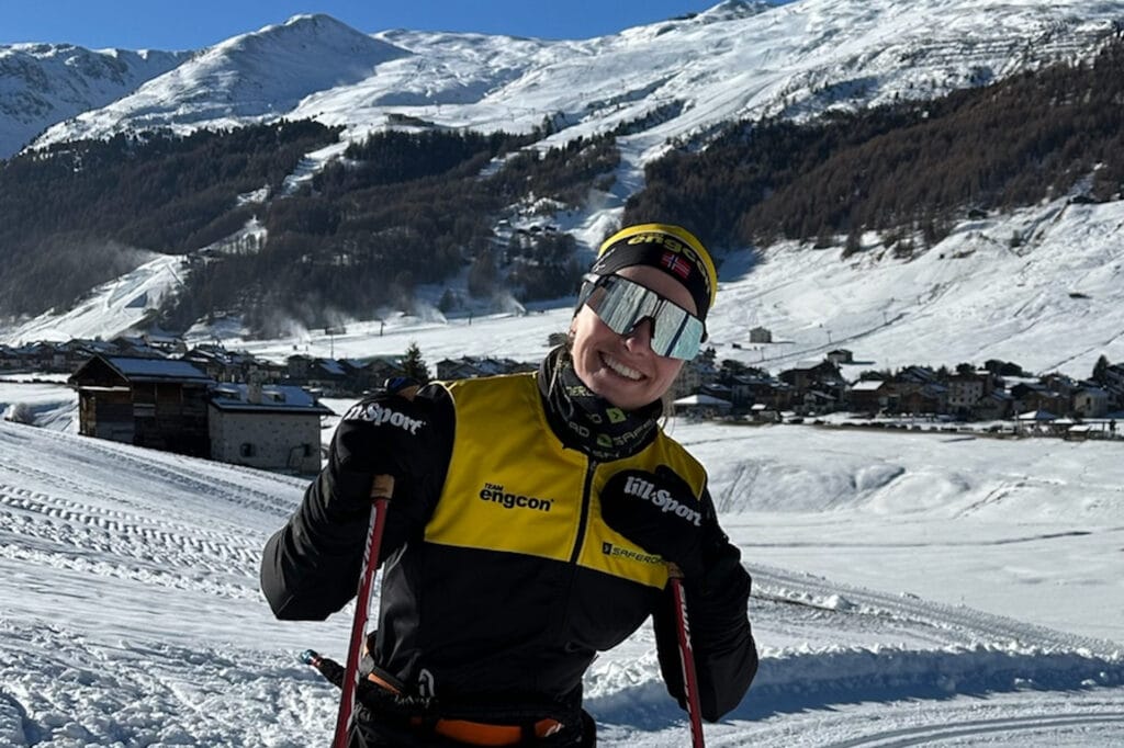 Anikken Gjerde Alnæs på plats i Livigno