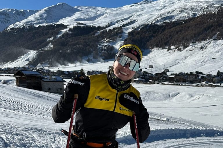 Anikken Gjerde Alnæs på plats i Livigno