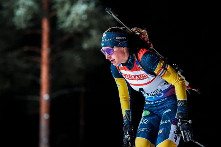 Ella Halvarsson under WC i Kontiolax
