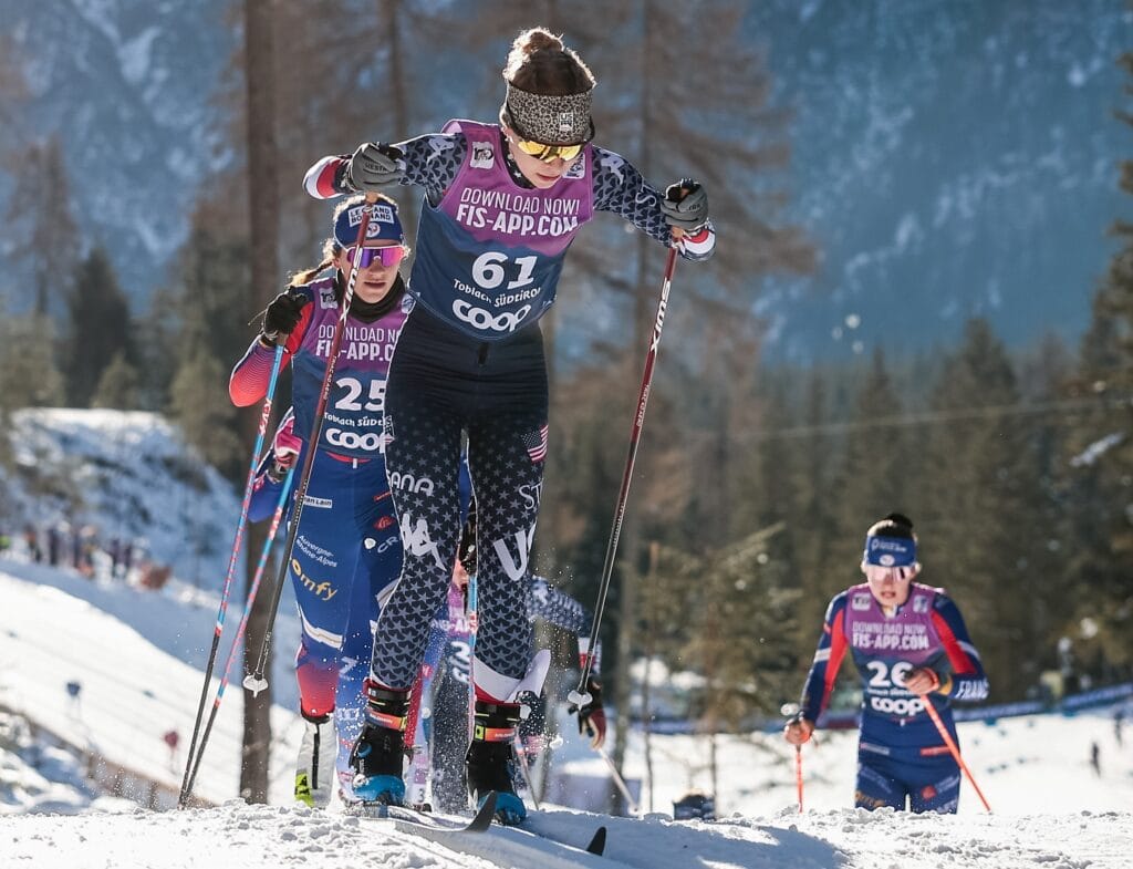 Sophia Laukli under sitt mardrömslopp