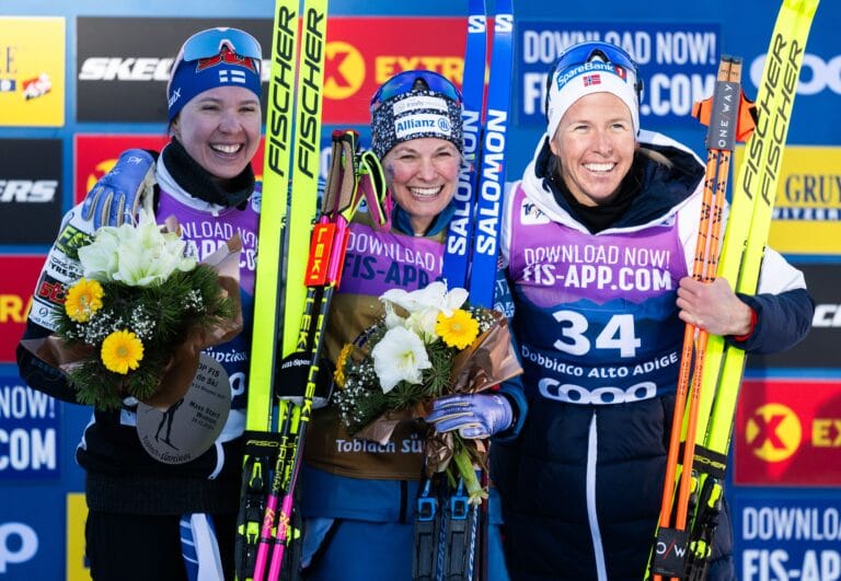 Jessie Diggins leder damernas Tour de Ski